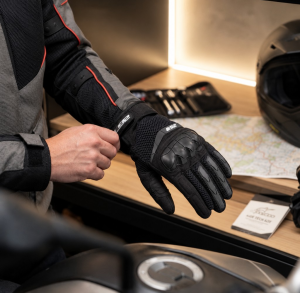 LS2 Kubra Yazlık Motosiklet Eldiveni Kp-1 Sertifikalı Ce Korumalı Alc Motosiklet Siyah - LARGE