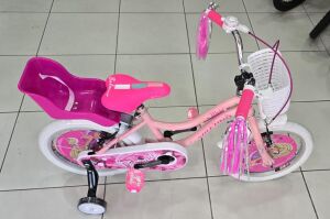 Salcano Muki 16 Jant Kız Çoçuk Bisikleti (105/120 cm arası boy) Pudra Pembe