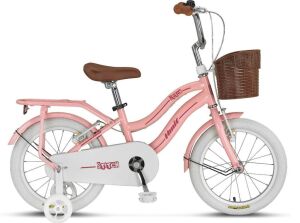 ÜMİT 1641 STITCH 16 Jant Kız Çocuk Bisikleti (100-120 cm Boy) Pembe