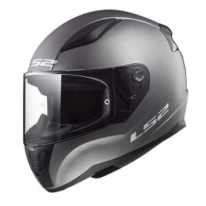 LS2 Rapid 2 Motosiklet Kapalı Kask ECE 22.06 sertifikalı Mat Titanium - X Large