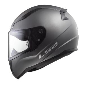 LS2 Rapid 2 Motosiklet Kapalı Kask ECE 22.06 sertifikalı Mat Titanium - X Large