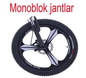 Salcano NG Team 20MD11 18 Vites Mono Blok Disk Fren Çocuk Bisikleti (120-145 cm boy) Azur Mavi Gümüş