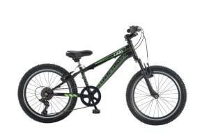 Salcano Lion 20 Jant Vitesli Erkek Çocuk Bisikleti (120-145 cm boy) Siyah Yeşil