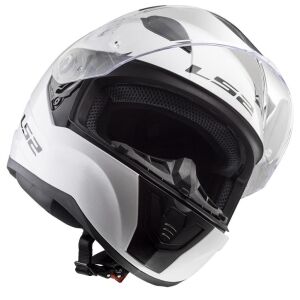 LS2 Rapid 2 Motosiklet Kapalı Kask ECE 22.06 sertifikalı Beyaz - LARGE