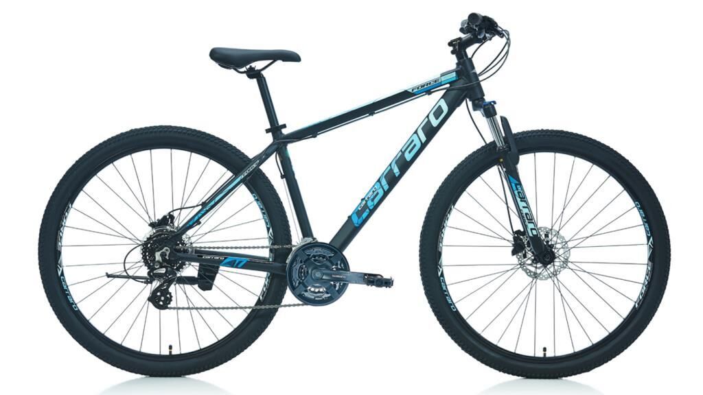 Carraro Force 950 29 Jant, Hidrolik Fren, Dağ Bisikleti 48 Kadro (175 ile 185 cm arası boy) Siyah Mavi