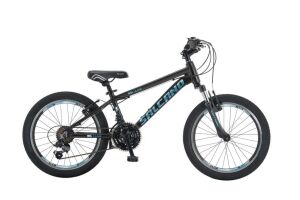 Salcano NG Team 20V11 18 Vites Erkek Çocuk Bisikleti (115-140 cm boy) Siyah Mavi