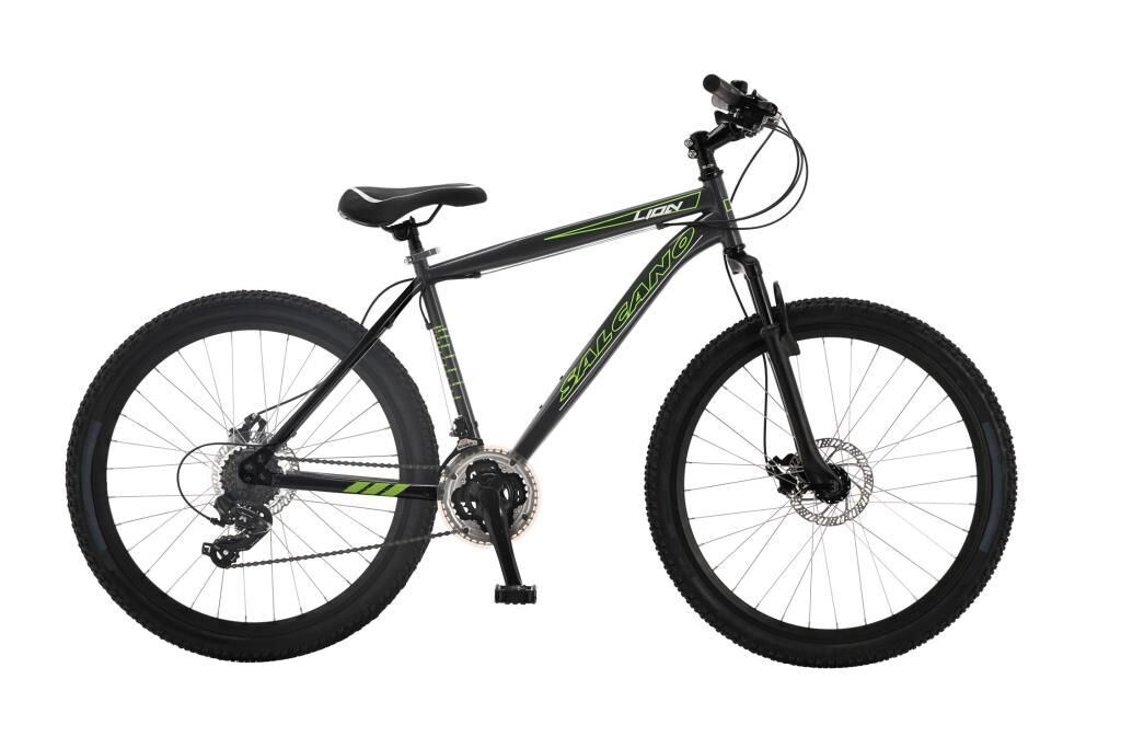 Salcano Lion 24 MD13 Disk Fren Bisiklet (135 ile 155cm arası boy) Siyah Yeşil