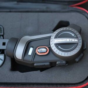 Knmaster KN1600C PRO Kameralı Motosiklet Bluetooth Intercom Kulaklık Seti