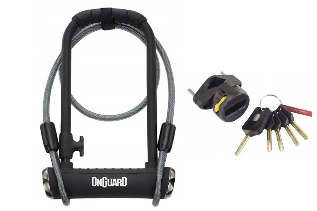 Onguard Anahtarlı U-Kilit 8005 X Pıtbull Dt Kablolu