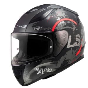 LS2 Rapid 2 Circle Motosiklet Kapalı Kask ECE 22.06 sertifikalı