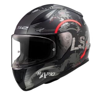 LS2 Rapid 2 Circle Motosiklet Kapalı Kask ECE 22.06 sertifikalı
