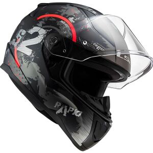LS2 Rapid 2 Circle Motosiklet Kapalı Kask ECE 22.06 sertifikalı