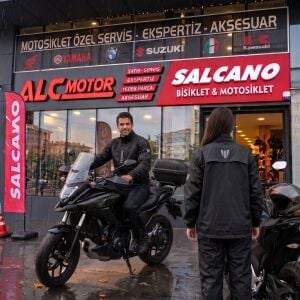 Vexo Hurricane Motosiklet Yağmurluk Takımı (Alt Üst Set) - Alc Motosiklet Siyah - XLARGE