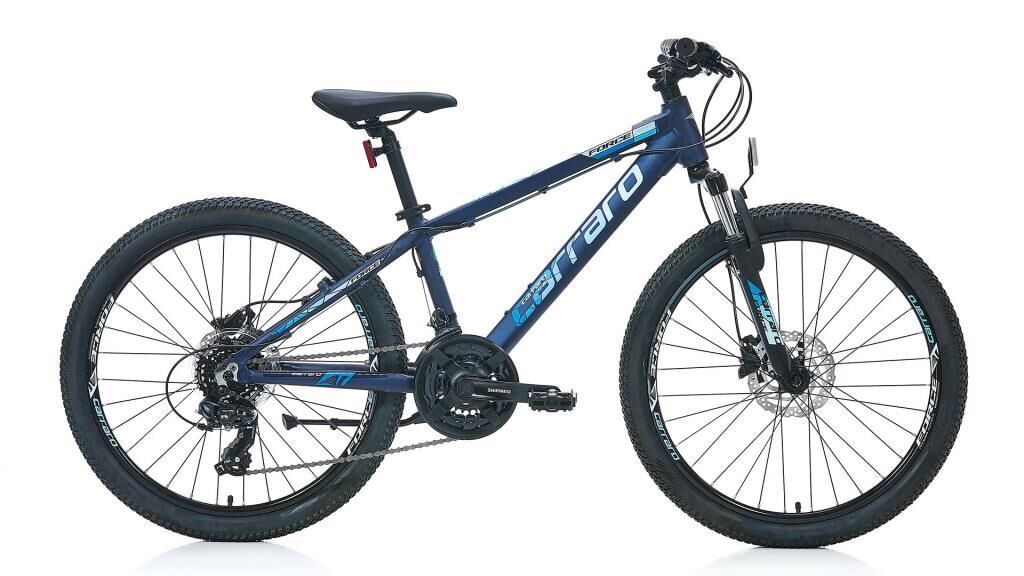 Carraro Force 420 24 Jant, Hidrolik Fren, Dağ Bisikleti (130 /150 cm arası boy) Koyu Mavi