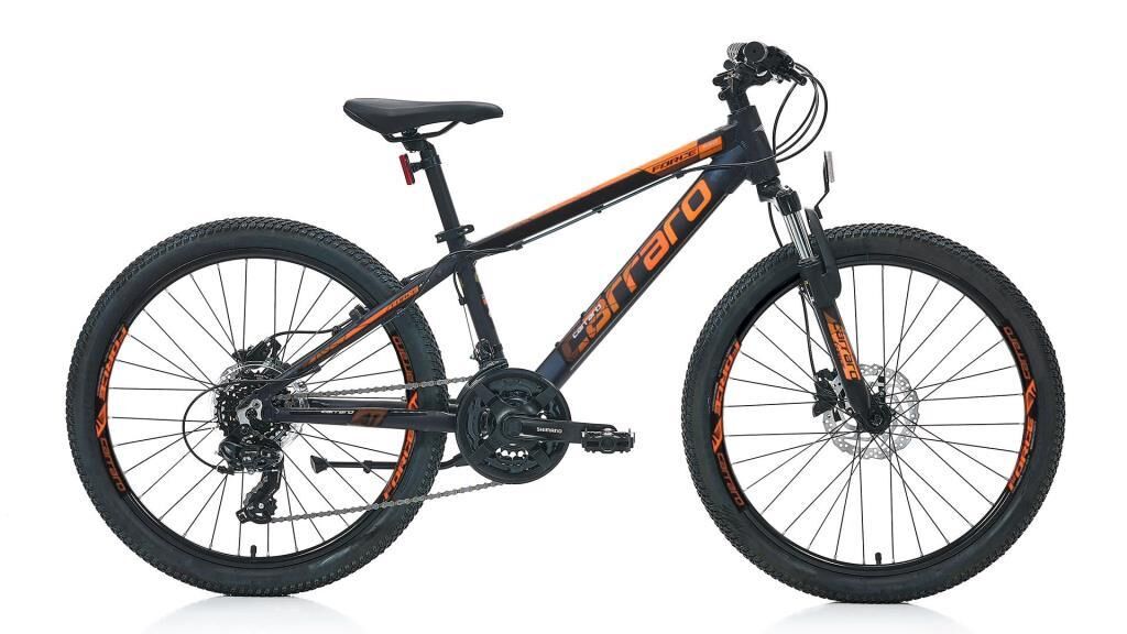 Carraro Force 420 24 Jant, Hidrolik Fren, Dağ Bisikleti (130 /150 cm arası boy) Siyah Turuncu