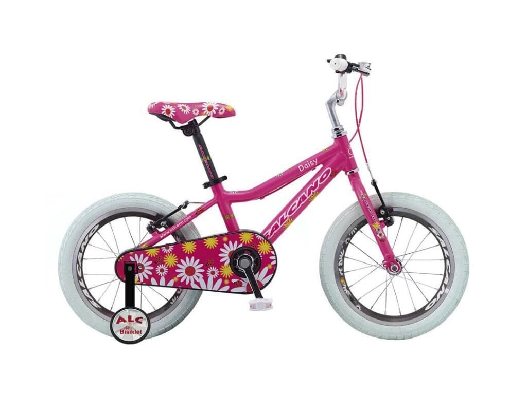SALCANO DAISY 16 Jant Kız Çoçuk Bisikleti (105-120 cm Boy) Koyu Pembe