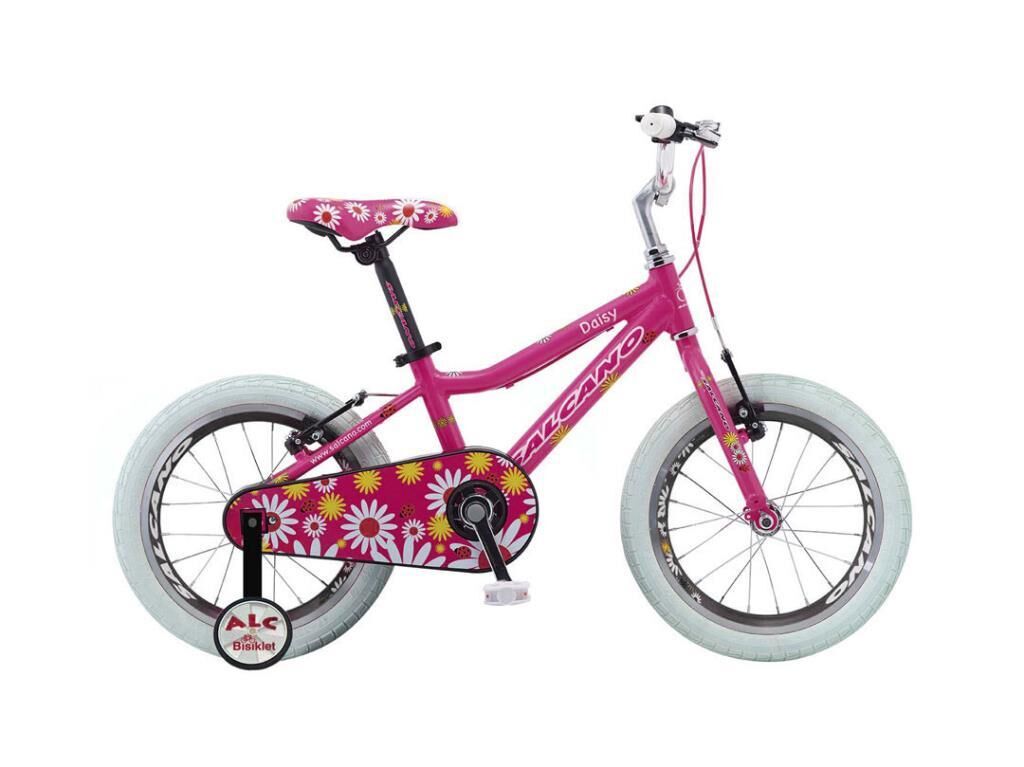 SALCANO DAISY 16 Jant Kız Çoçuk Bisikleti (105-120 cm Boy) Koyu Pembe