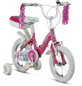 Ümit Mia 14 Jant Kız Çocuk Bisikleti 1420 (90-110 cm arası boy) Pembe