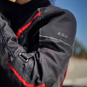 LS2 Sepang 4 Mevsim Motosiklet Montu Siyah Gri Kırmızı - SMALL