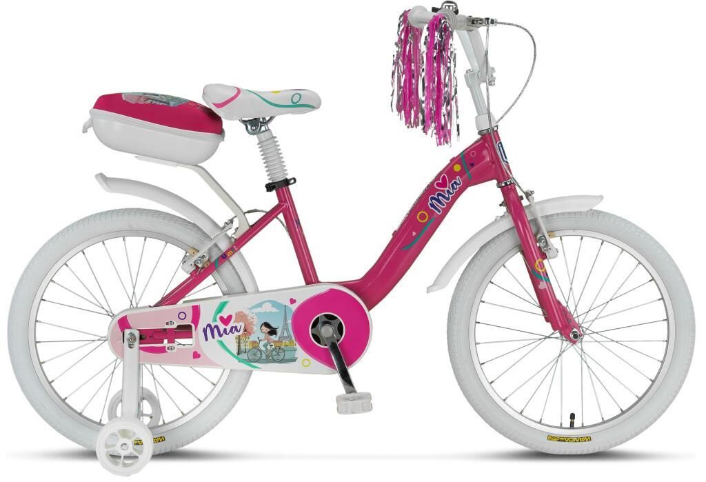 Ümit Mia 20 Jant Kız Çocuk Bisikleti 2020 (115-140 cm arası boy) Pembe