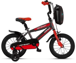 Ümit Hotshot 14 Jant Çocuk Bisikleti 1410 (80-100 cm arası boy) Antrasit Kırmızı