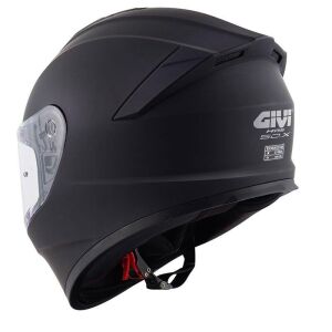 Givi 50.X Motosiklet Kaskı ECE 22.06 sertifikalı Mat Siyah - XLARGE