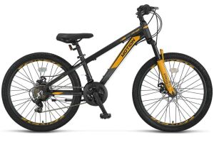 Ümit Motion 24 Jant Disk Fren Dağ Bisikleti 2478 (130 / 155 cm arası boy) Siyah Sarı