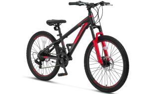 Ümit Motion 24 Jant Disk Fren Dağ Bisikleti 2478 (130 / 155 cm arası boy) Siyah Kırmızı