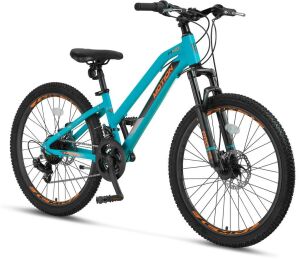 Ümit Motion 24 Jant Disk Fren Genç Kız Bisikleti 2479 (130 / 155 cm arası boy) Turkuaz