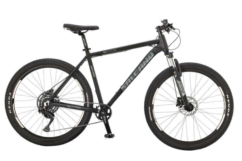 Salcano NG Future  27.5HD 18 Kadro 1x9 Vites Hidrolik Disk Fren Dağ Bisikleti (170 ile 180 cm arası boy) Siyah Yeşil
