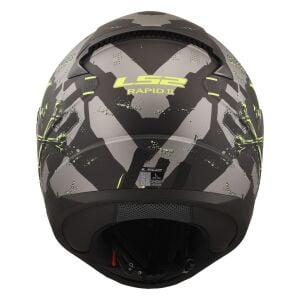 LS2 Rapid 2 Pirates Motosiklet Kapalı Kask Ece 22.06 Sertifikalı Alc Motosiklet Titanium - LARGE
