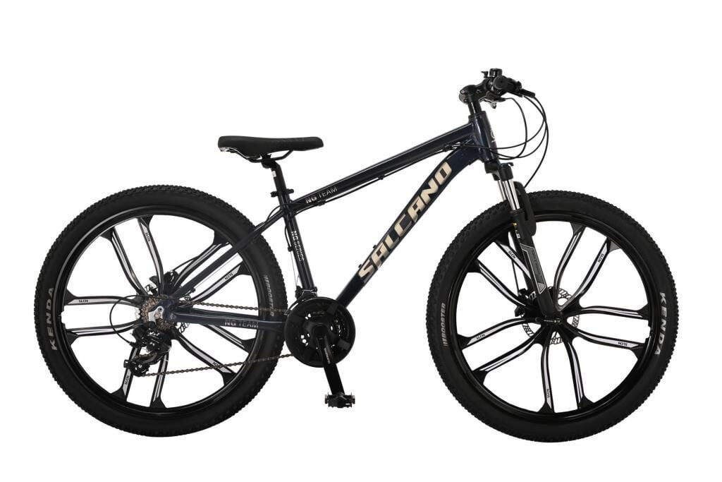 Salcano NG Team 200 26HD 15 Mono Hidrolik Disk Fren Dağ Bisikleti (150/175 cm boy) Siyah Altın