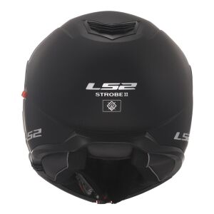 LS2 Strobe 2 Motosiklet Çene Açılır Kask Ece 22.06 Sertifikalı Alc Motosiklet Mat Siyah - LARGE