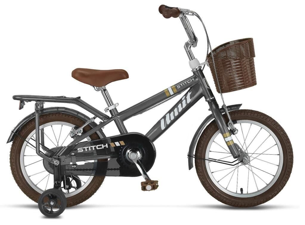 Ümit Stitch 16 Jant Erkek Çocuk Bisikleti 1640 (100-120 cm arası boy) Antrasit Kahve