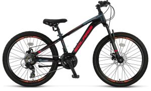 Ümit Solaris 26 Jant Alüminyum Disk Fren Dağ Bisikleti 2651 (145-165 cm arası boy) Siyah Kırmızı