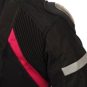 Prohel Colombia 4 Mevsim Kadın Motosiklet Montu Ce Korumalı Alc Motosiklet Siyah Pembe - MEDIUM