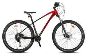 Kron XC500 29HD 19 Kadro Hidrolik Disk Fren 20 Vites Dağ Bisikleti (175 cm üstü boy) Siyah Kırmızı
