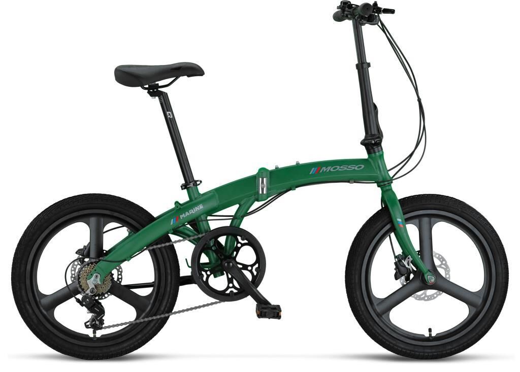 Mosso Marine 20 Hidrolik Fren 7 Vites Katlanır Bisiklet YEŞİL