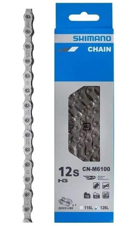 Shimano Zincir Deore CN-M6100 12 Vites Quıck-Link 126 Bakla