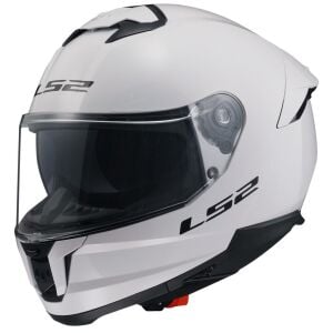 LS2 Stream 2 Motosiklet Kapalı Kask Ece 22.06 Sertifikalı Alc Motosiklet Beyaz - MEDIUM
