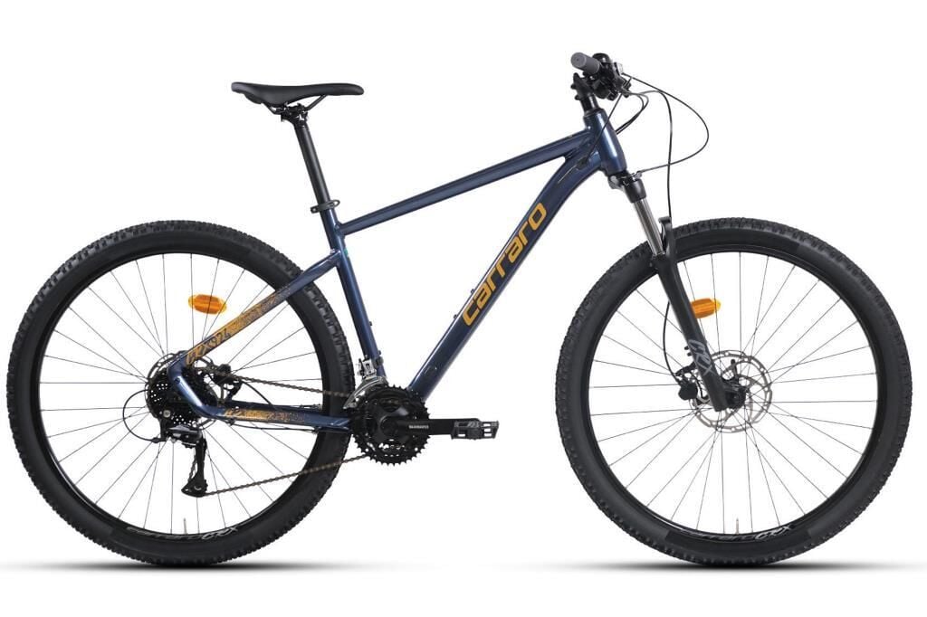 Carraro Crx 924 29 Jant 48 Kadro 24 Vites Dağ Bisikleti (175 cm üstü boy) Parıltılı Lacivert Bronz