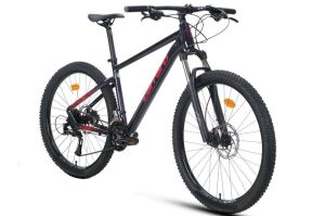 Carraro Crx 924 29 Jant 48 Kadro 24 Vites Dağ Bisikleti (175 cm üstü boy) Karanlık Mor Kırmızı
