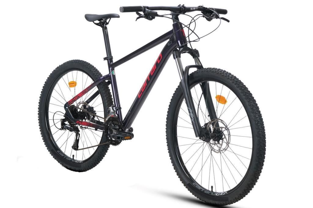Carraro Crx 924 29 Jant 44 Kadro 24 Vites Dağ Bisikleti (168/178 cm arası boy) Karanlık Mor Kırmızı