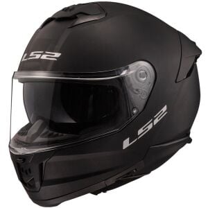 LS2 Stream 2 Motosiklet Kapalı Kask Ece 22.06 Sertifikalı Alc Motosiklet Mat Siyah - SMALL