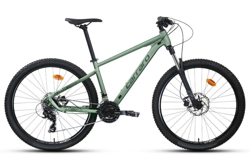 Carraro Crx 921 29 Jant 40 Kadro 21 Vites Dağ Bisikleti (155 ile 170 cm arası boy) Ada Çayı Koyu Yeşil