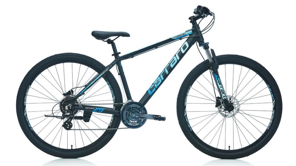 Carraro Force 950 29 Jant, Hidrolik Fren, Dağ Bisikleti 40 Kadro (155 ile 170 cm arası boy) Siyah Mavi