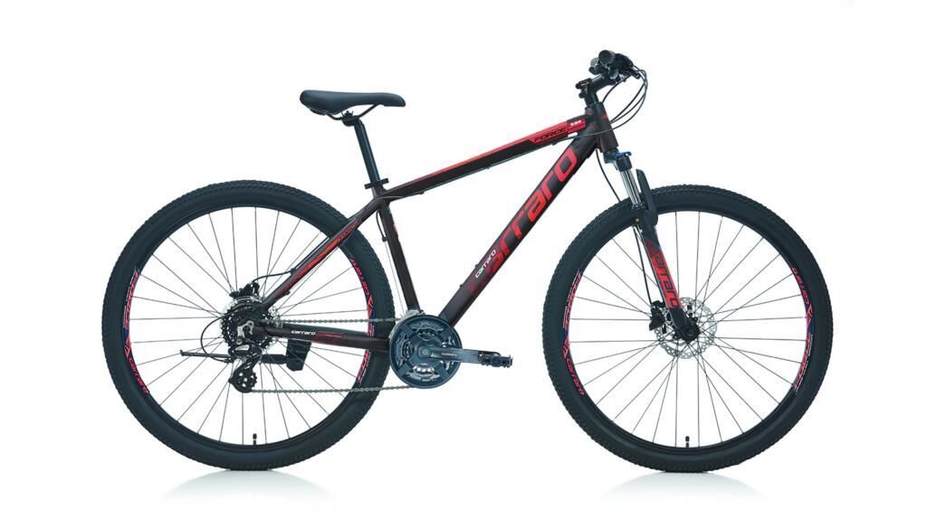 Carraro Force 950 29 Jant, Hidrolik Fren, Dağ Bisikleti 40 Kadro (155 ile 170 cm arası boy) Mat Antrasit Gri Kırmızı