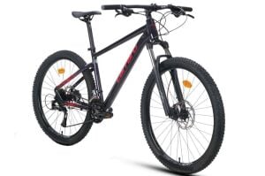 Carraro Crx 724 27.5 Jant 44 Kadro 24 Vites Dağ Bisikleti (165 cm ve üstü boy) Karanlık Mor Kırmızı