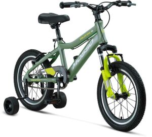 Mosso Wildfire 16 Jant Erkek Çocuk Bisikleti (105-120cm arası boy) Ordu Yeşil Fıstık