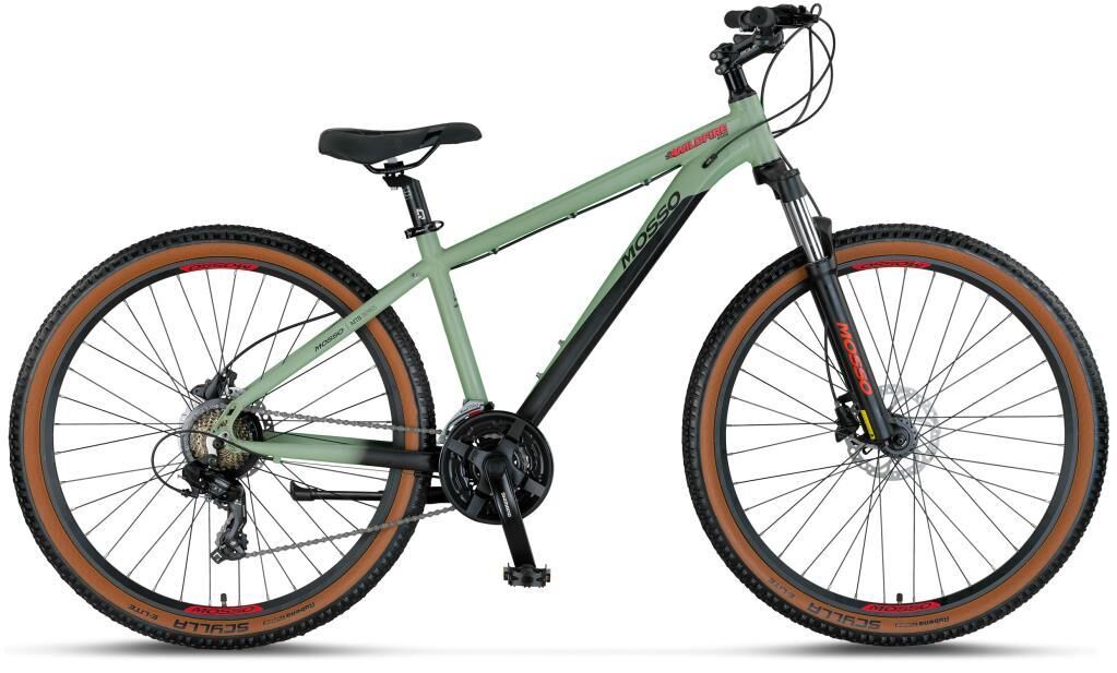 Mosso Wildfire 27.5 LTD H 16 Kadro Hidrolik Disk Fren Dağ Bisikleti (155 / 175 cm arası boy) Mat Yeşil